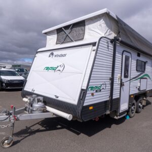 2016 Windsor Rapid Pop Top 2 Berth with Ensuite - Front Door