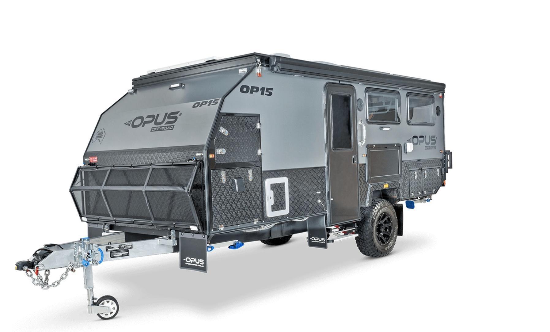 2023 Opus Campers OP15 22'1 Hybrid Pop Top with Toilet and Shower