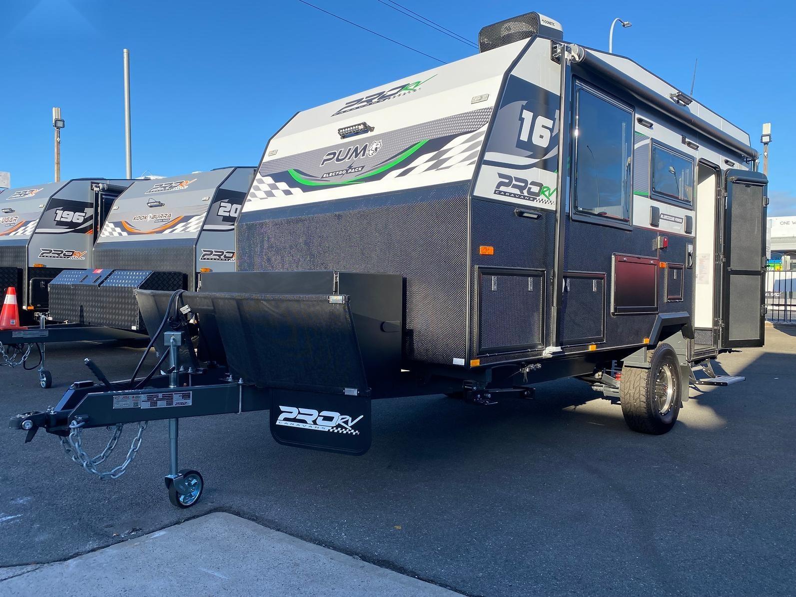 2024 ProRV Puma 16' Off Road Luxury Couples Slide Out Kitchen